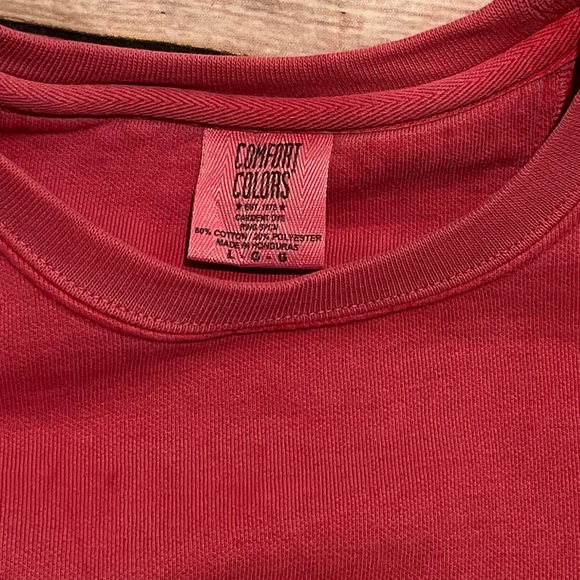 Faith Can Move Mountains Comfort Color Sweatshirt - Picture 4 of 4